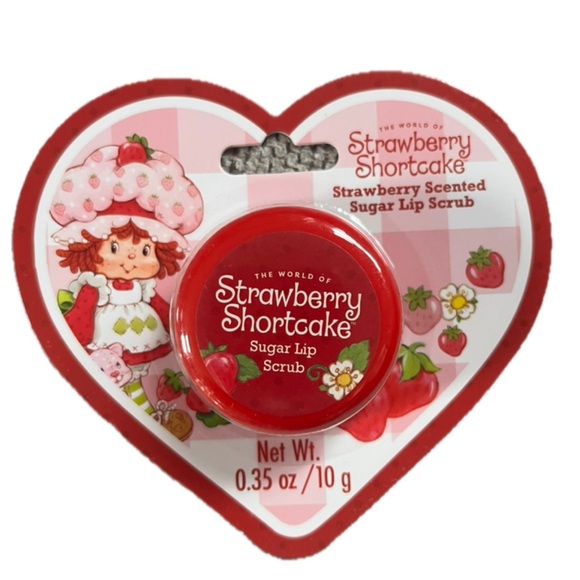 Strawberry Scented Sugar Lip Scrub & Lip Gloss - Picture 3 of 9